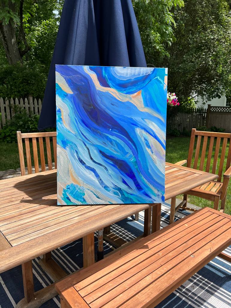 Original Contemporary Abstract Painting by Sarah Schneider