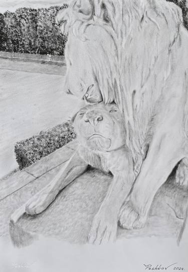 Print of Classicism Animal Paintings by Yury Peshkov