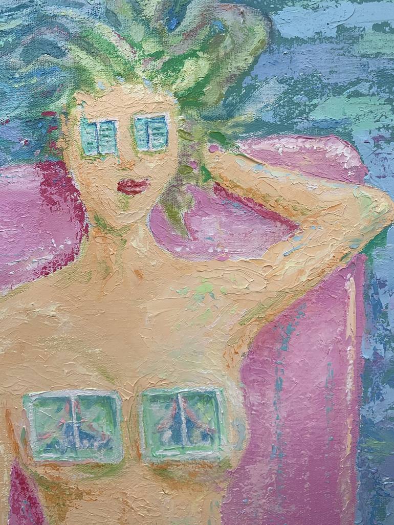 Original Contemporary Nude Painting by Brian Utsler