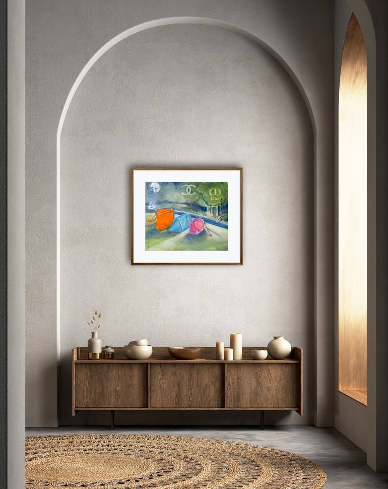 Original Abstract Expressionism Pop Culture/Celebrity Painting by Brian Utsler