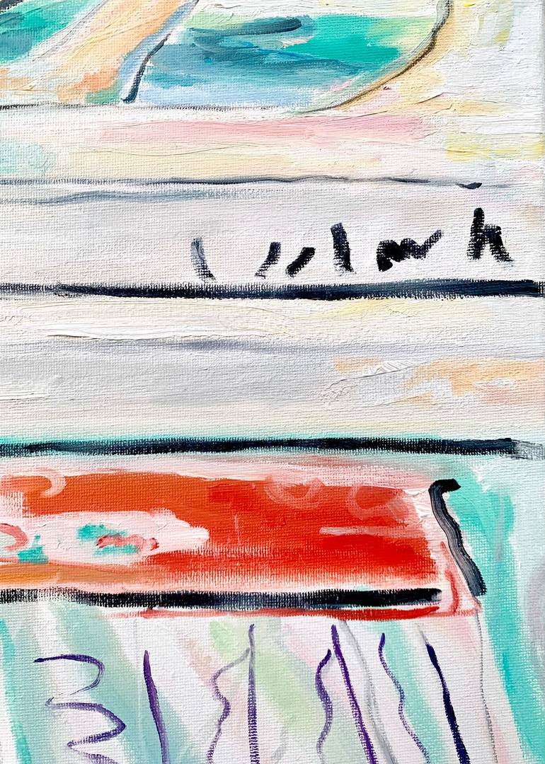 Original Abstract Expressionism Women Painting by Brian Utsler
