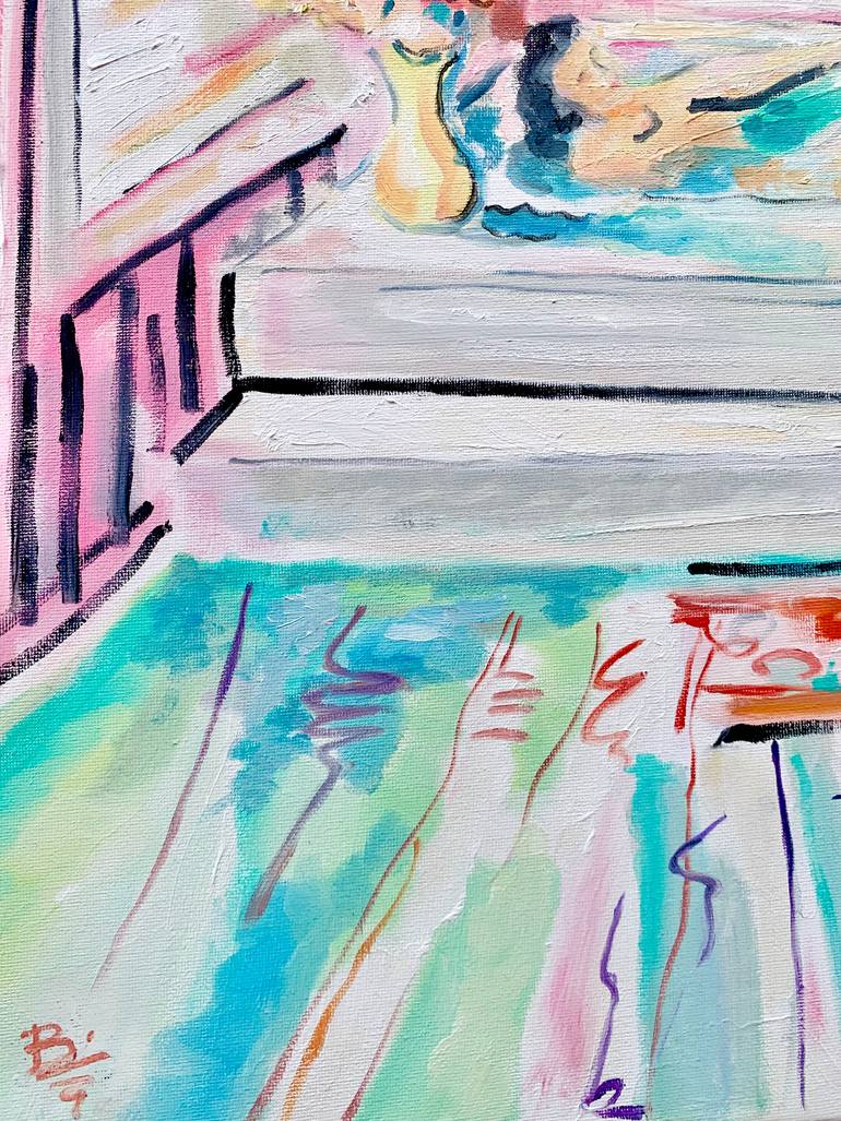 Original Abstract Expressionism Women Painting by Brian Utsler