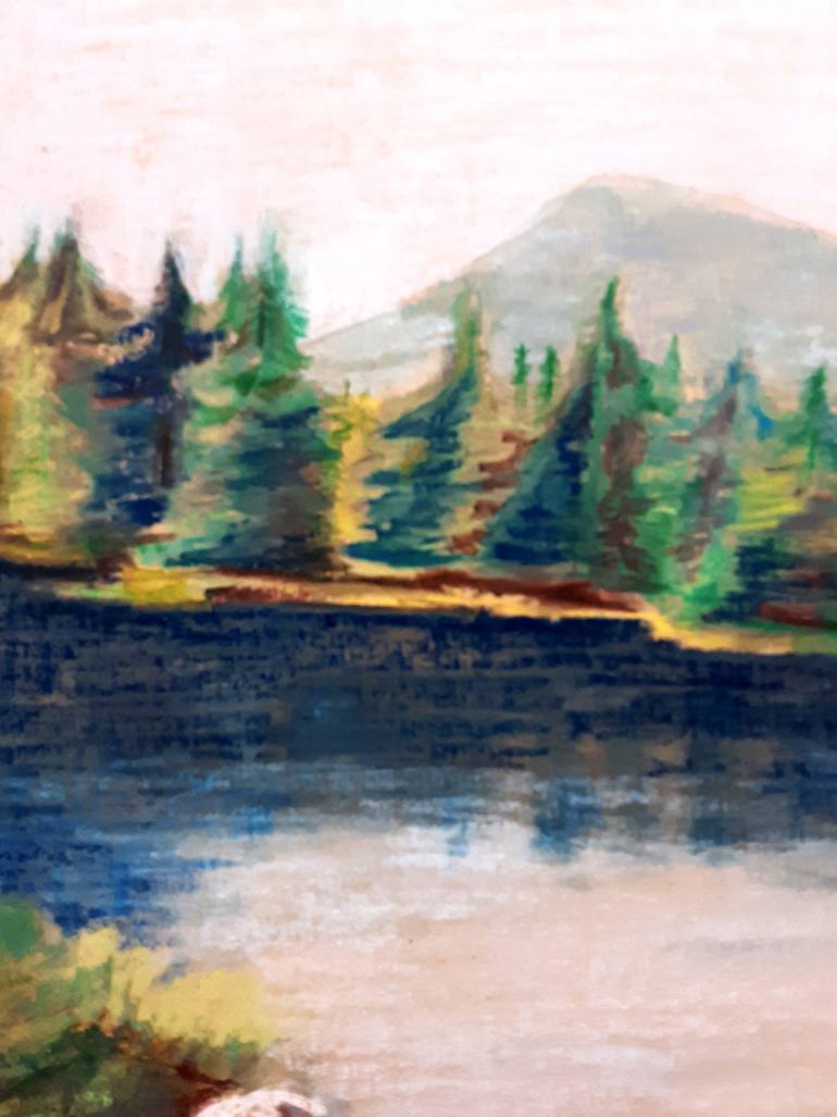 Original Abstract Nature Drawing by Karen Mcclendon