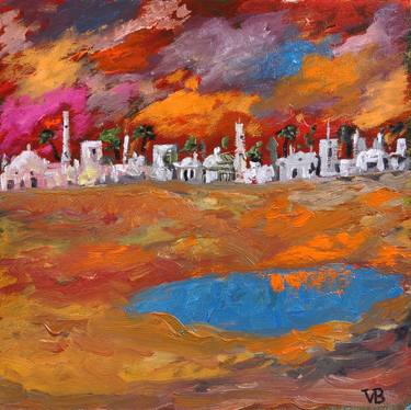 Print of Expressionism Travel Paintings by ViBond Bondarenko