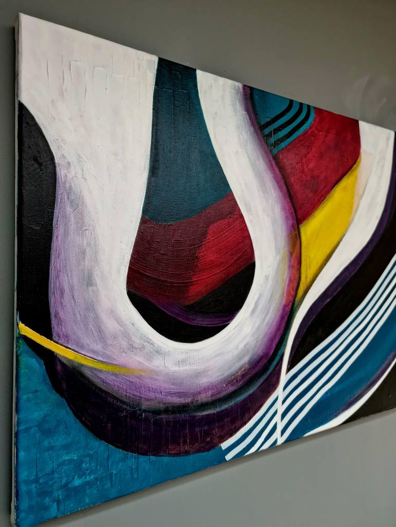 Original Abstract Painting by Laura Diaferio