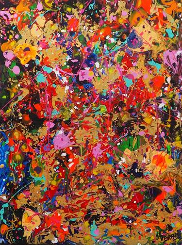 Original Abstract Painting by Verad Vderad