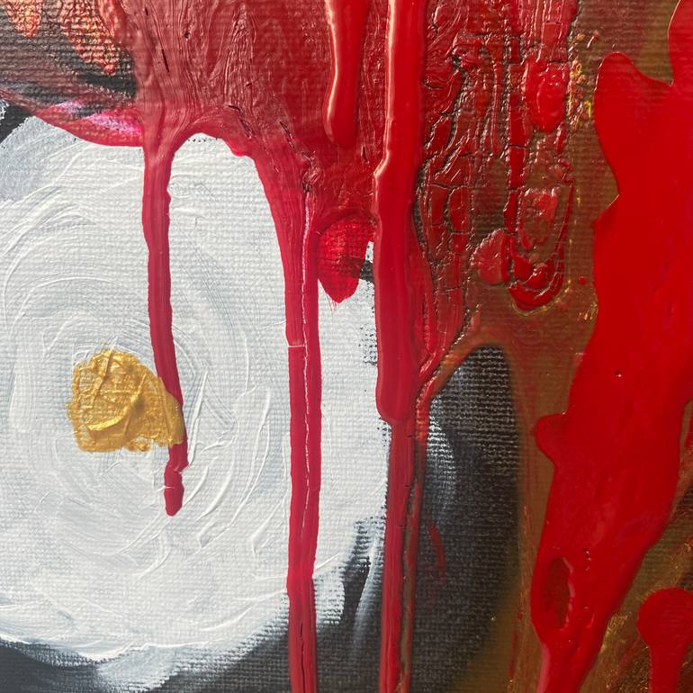 Original Abstract Love Painting by Verad Vderad