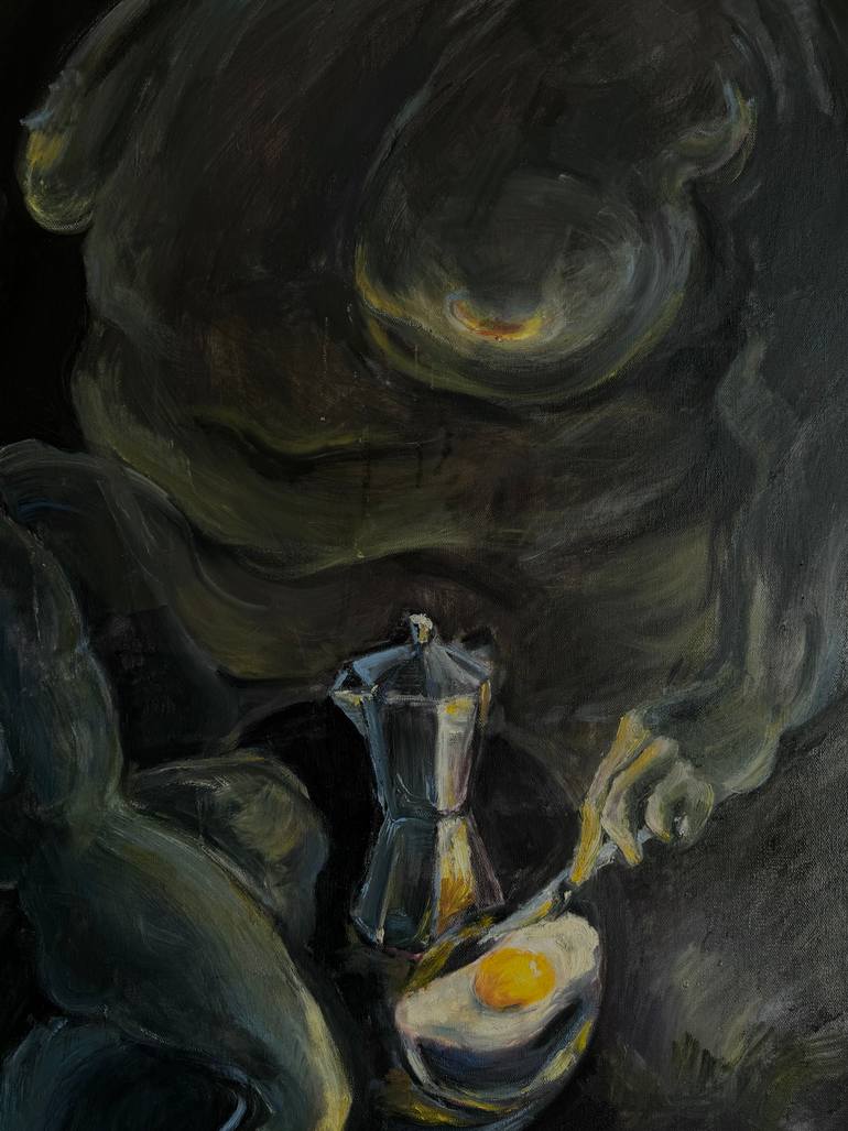 Original Expressionism Body Painting by Evgenia Novik