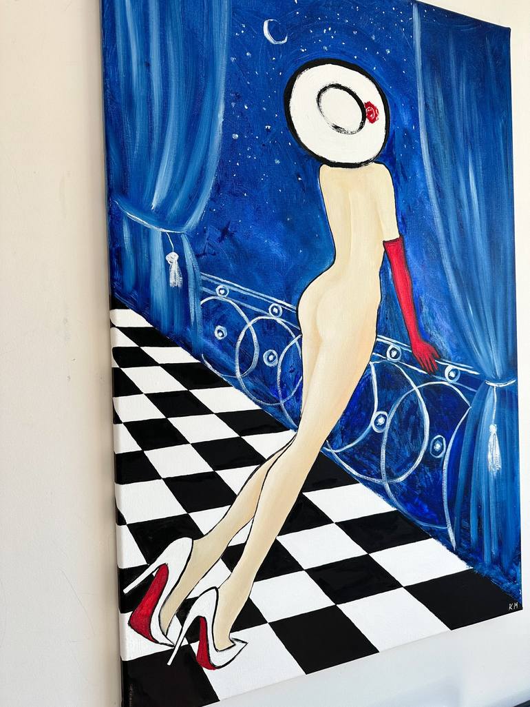 Original Nude Painting by Kristina Malashchenko