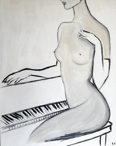 Original Nude Paintings by Kristina Malashchenko