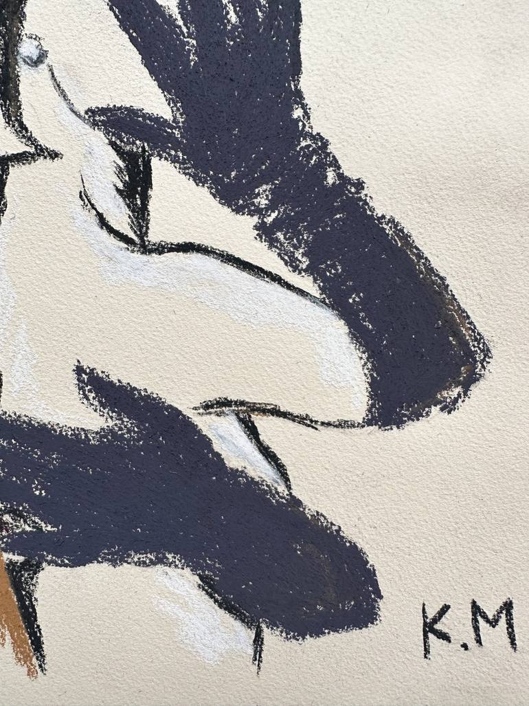 Original Abstract Women Painting by Kristina Mallen