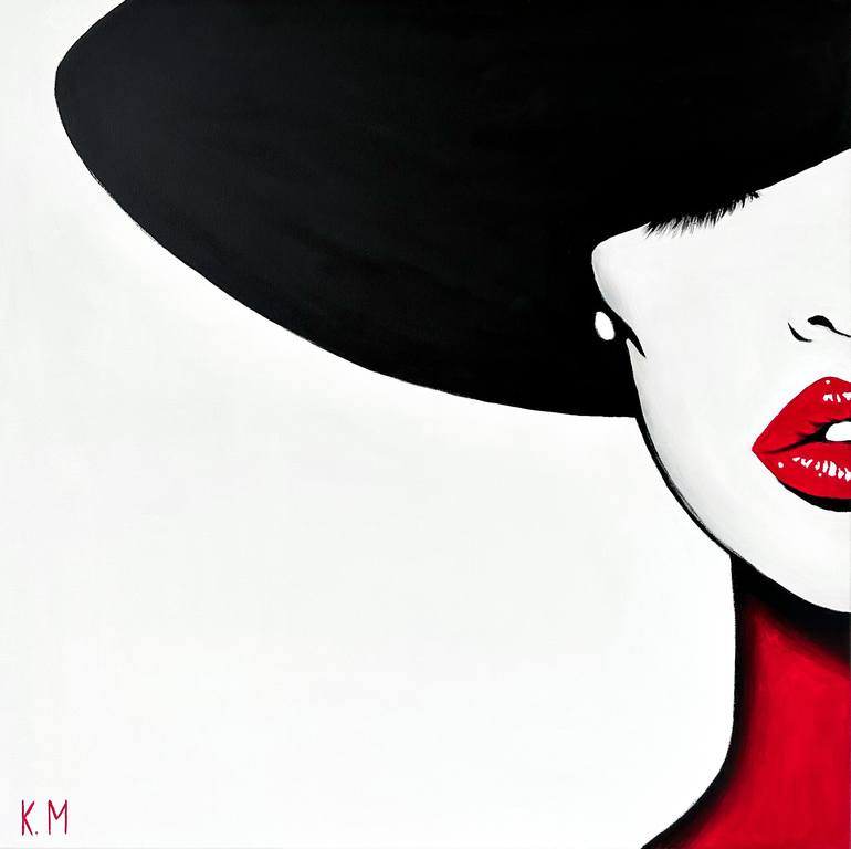 Print of Pop Art Women Paintings by Kristina Mallen