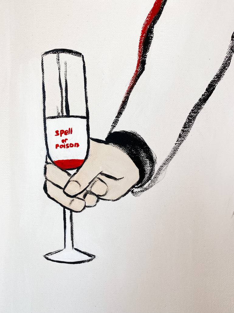 Original Modernism People Printmaking by Kristina Mallen