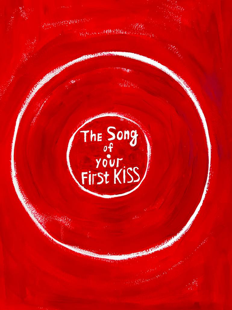 Original Abstract Pop Culture/Celebrity Painting by Kristina Mallen