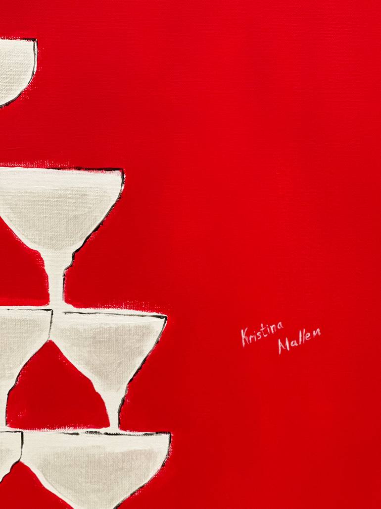 Original Art Deco Women Painting by Kristina Mallen