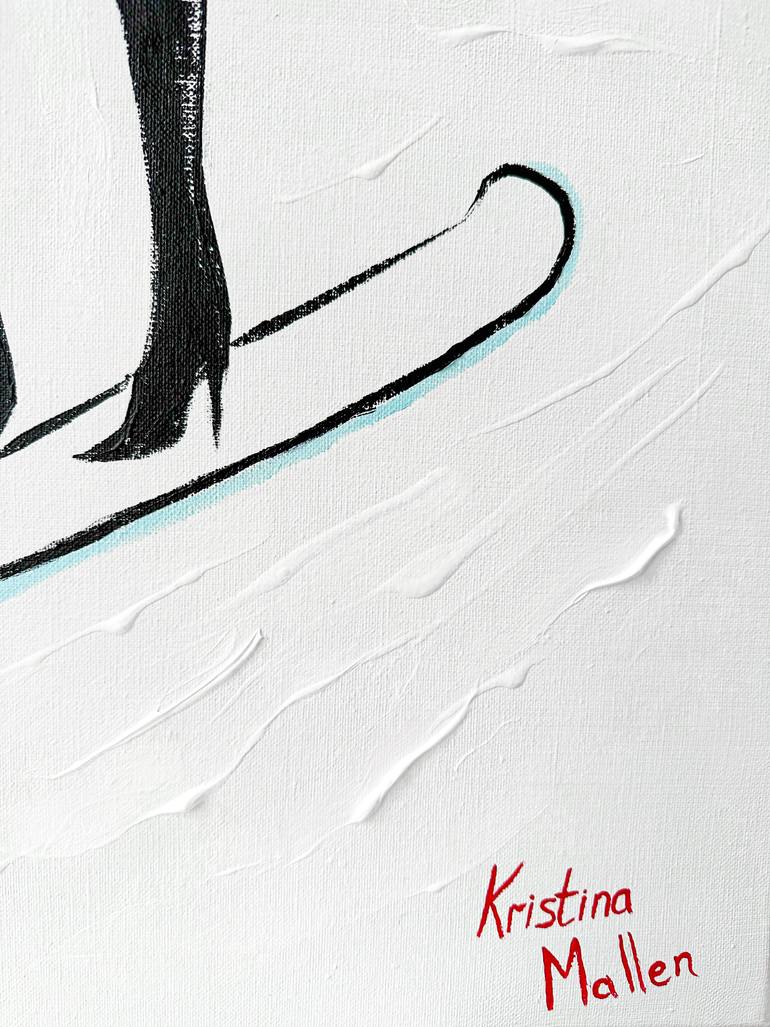 Original Pop Art Pop Culture/Celebrity Painting by Kristina Mallen