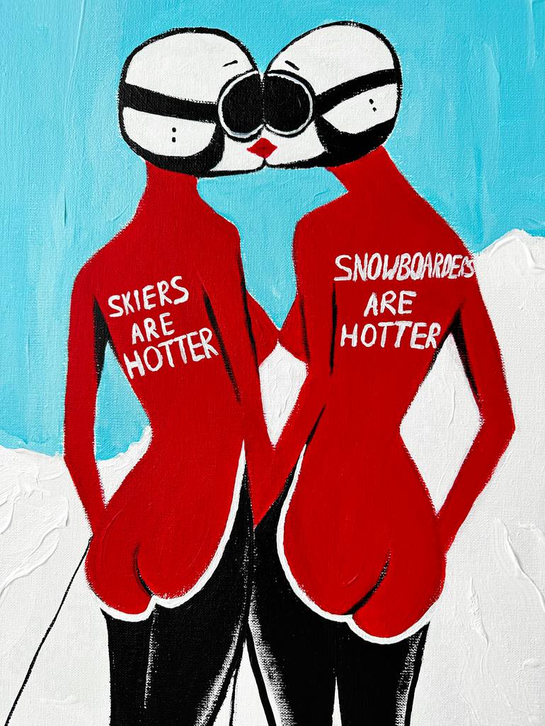 Original Pop Art Pop Culture/Celebrity Painting by Kristina Mallen