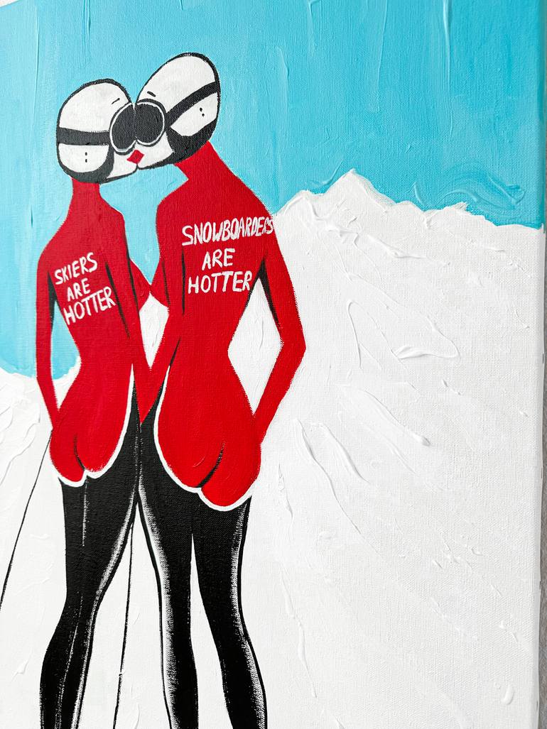 Original Pop Art Pop Culture/Celebrity Painting by Kristina Mallen