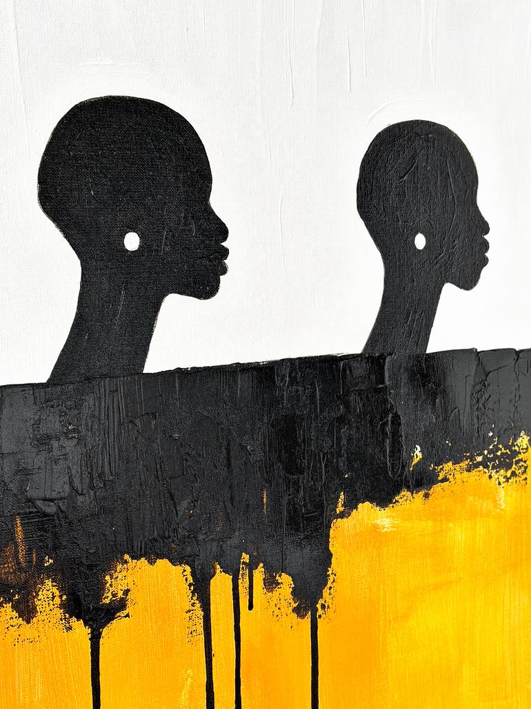 Original Abstract Expressionism Abstract Painting by Kristina Mallen