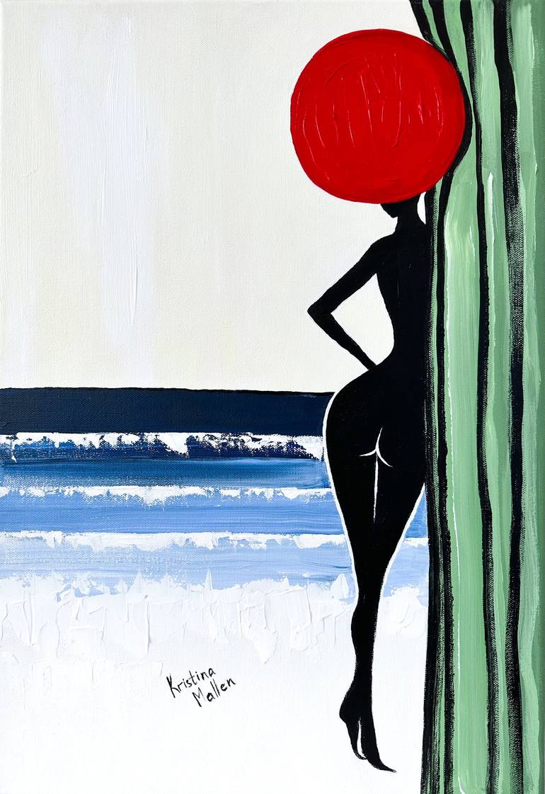 Print of Art Deco Women Paintings by Kristina Mallen
