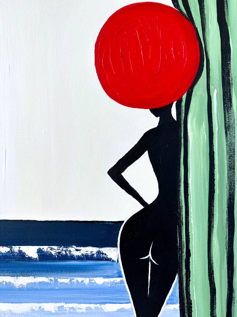 Original Art Deco Women Painting by Kristina Mallen