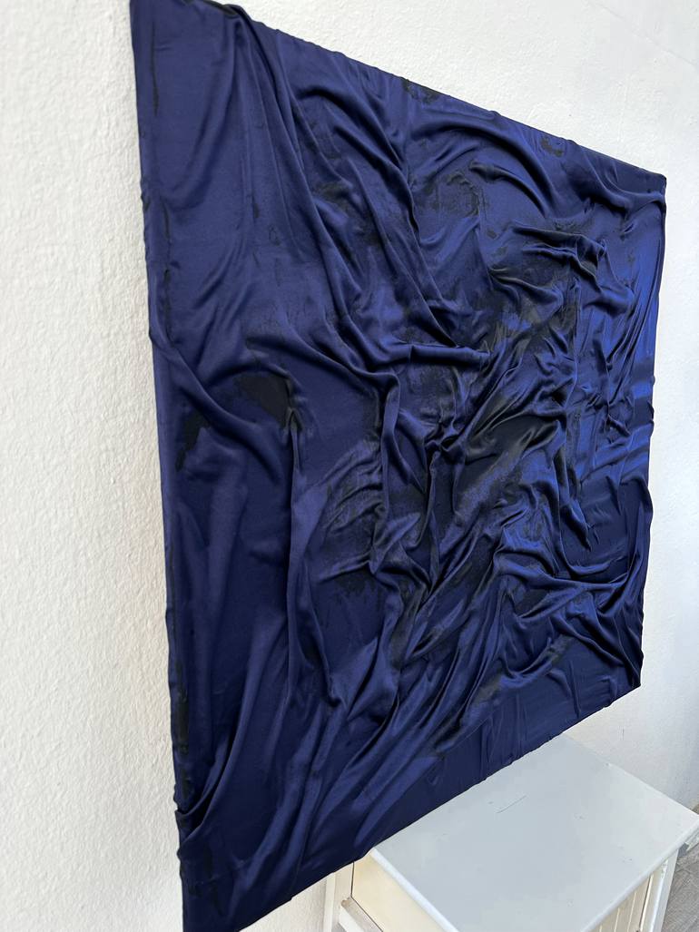 Original Abstract Expressionism Abstract Collage by Kristina Mallen