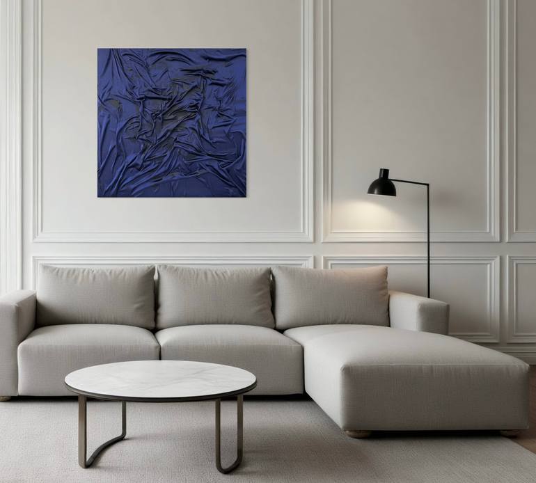 Original Abstract Expressionism Abstract Collage by Kristina Mallen