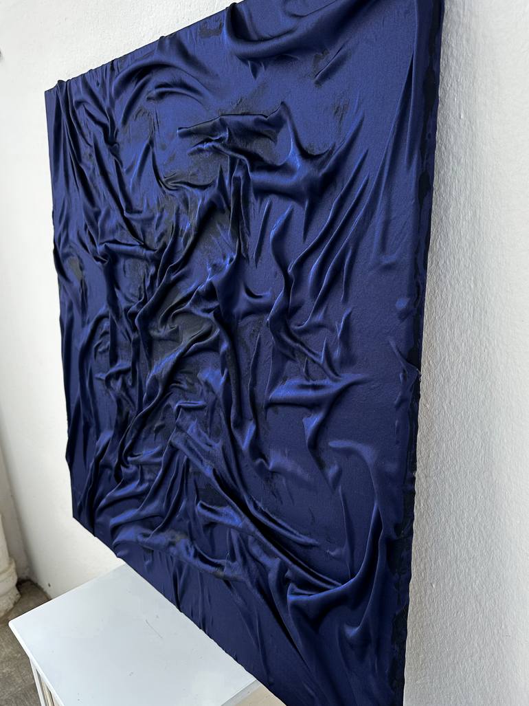 Original Abstract Expressionism Abstract Collage by Kristina Mallen