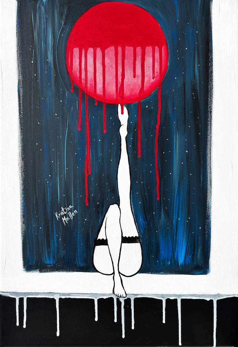 Print of Art Deco Body Paintings by Kristina Mallen