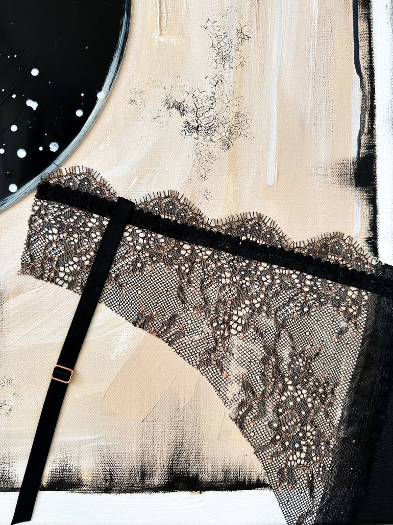 Original Abstract Expressionism Pop Culture/Celebrity Collage by Kristina Mallen