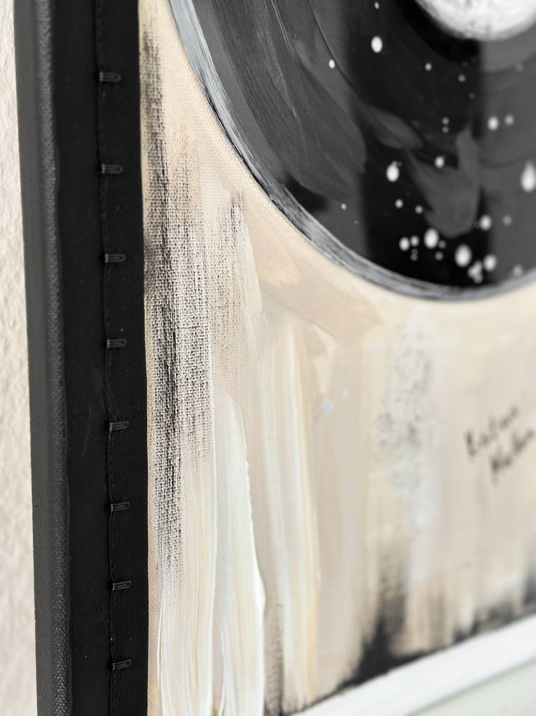 Original Abstract Expressionism Pop Culture/Celebrity Collage by Kristina Mallen