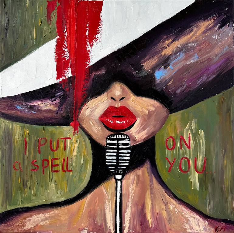 Print of Pop Art Pop Culture/Celebrity Paintings by Kristina Mallen