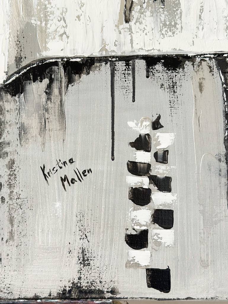 Original Abstract Music Painting by Kristina Mallen