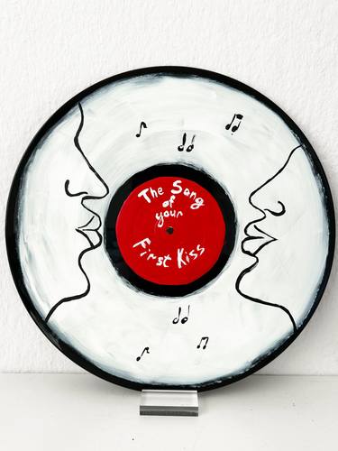 Original Pop Art Music Mixed Media by Kristina Mallen