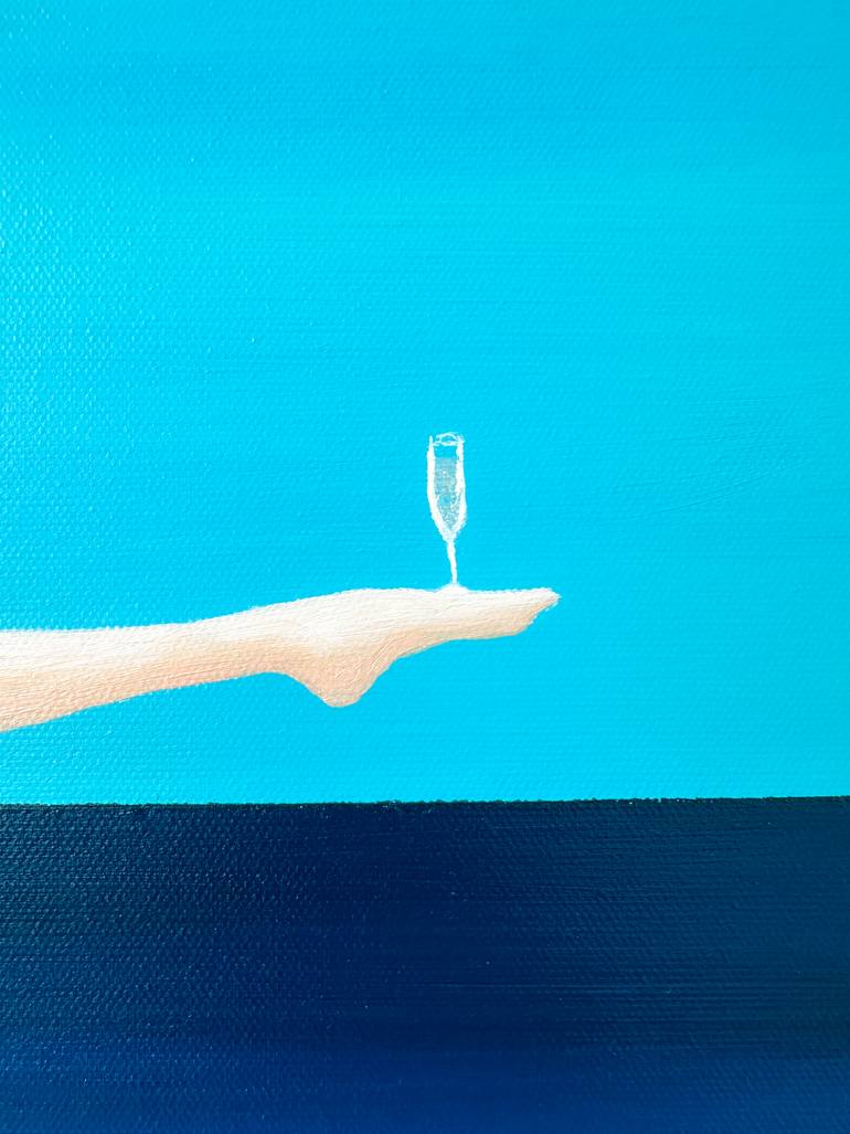 Original Pop Art Women Painting by Kristina Mallen