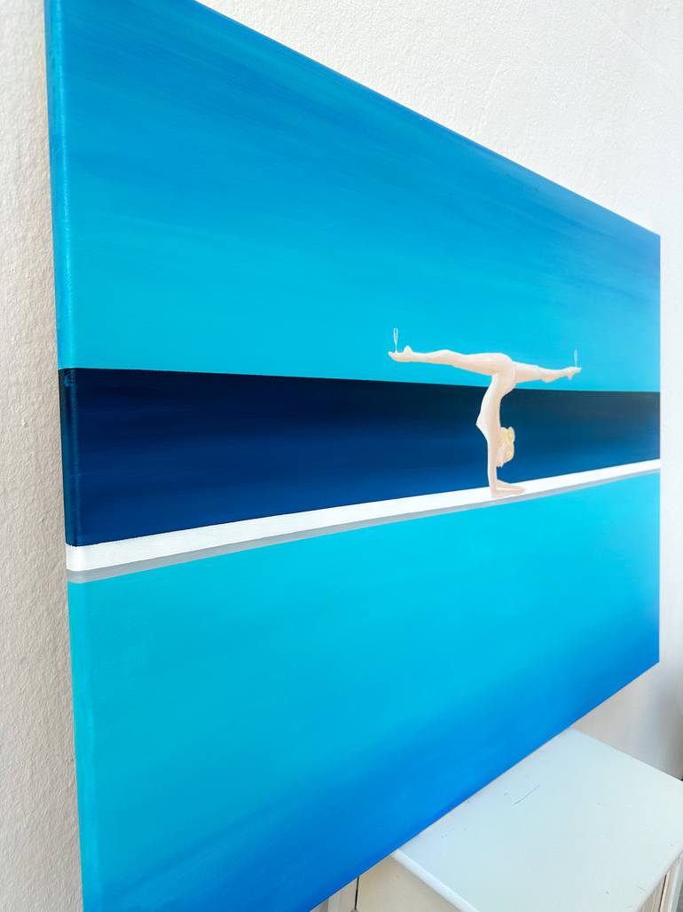 Original Pop Art Women Painting by Kristina Mallen