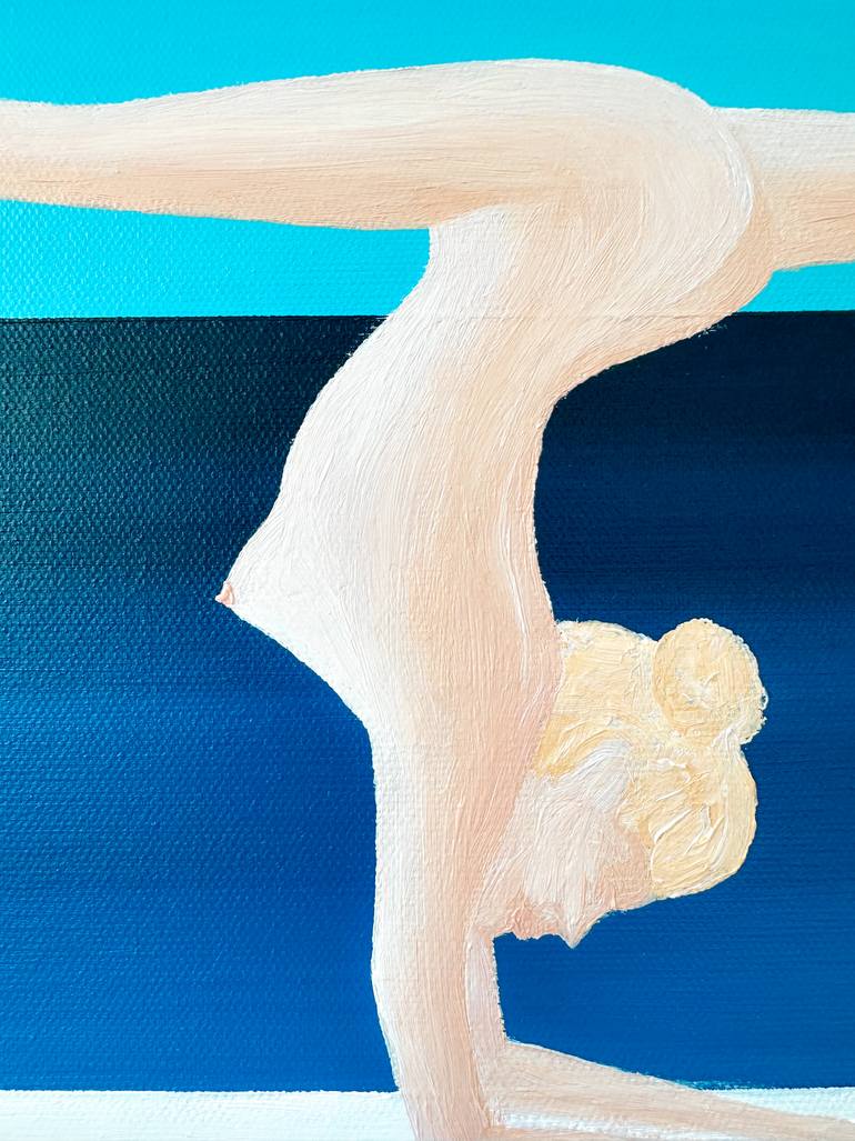 Original Pop Art Women Painting by Kristina Mallen