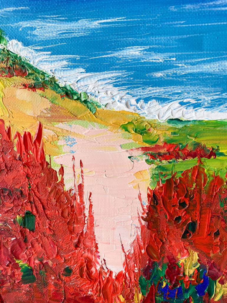Original Figurative Landscape Painting by Kristina Mallen