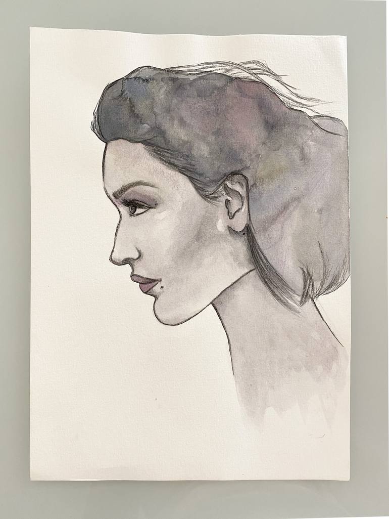 Original Figurative People Painting by Kristina Mallen