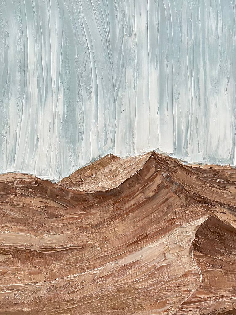 Original Abstract Landscape Painting by Kristina Malashchenko