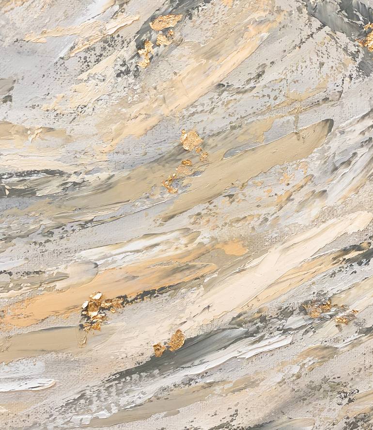 Original Abstract Expressionism Abstract Painting by Kristina Mallen