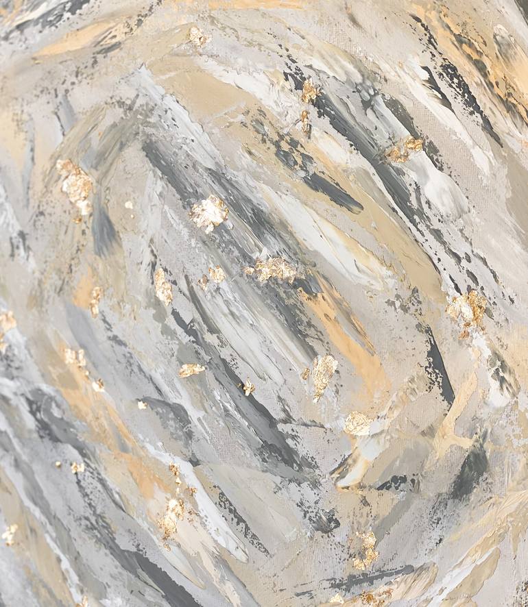Original Abstract Expressionism Abstract Painting by Kristina Mallen