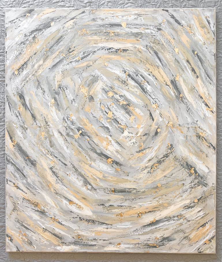Original Abstract Expressionism Abstract Painting by Kristina Mallen