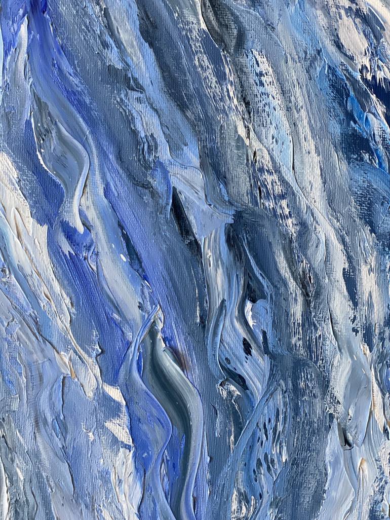 Original Abstract Water Painting by Kristina Mallen