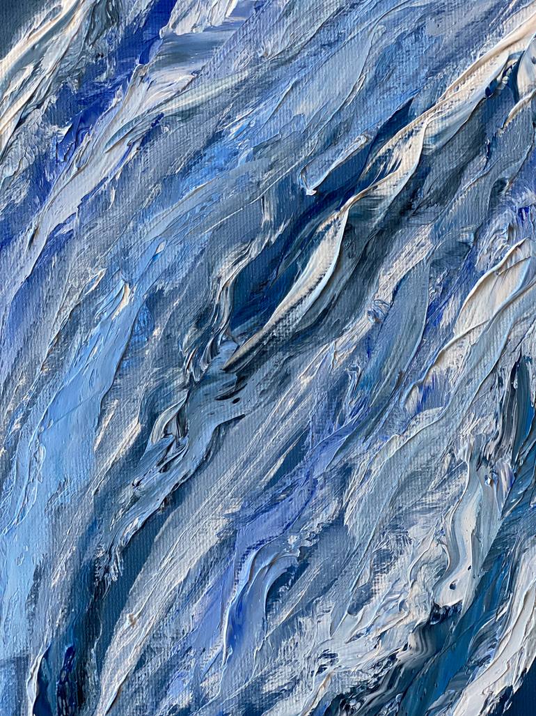 Original Abstract Water Painting by Kristina Mallen