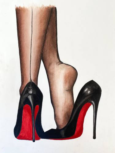 Feet Porn Art - Foot Fetish Paintings | Saatchi Art