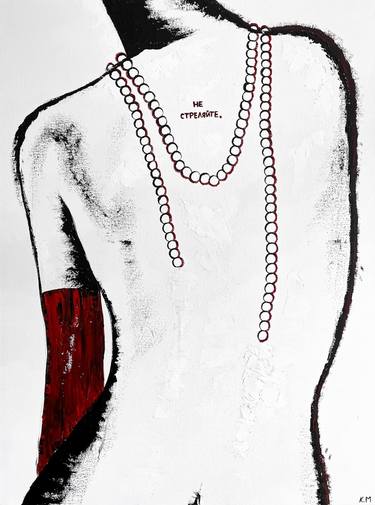Original Abstract Body Paintings by Kristina Malashchenko