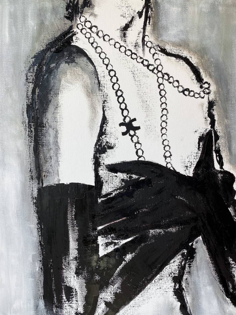 Original Fashion Painting by Kristina Malashchenko