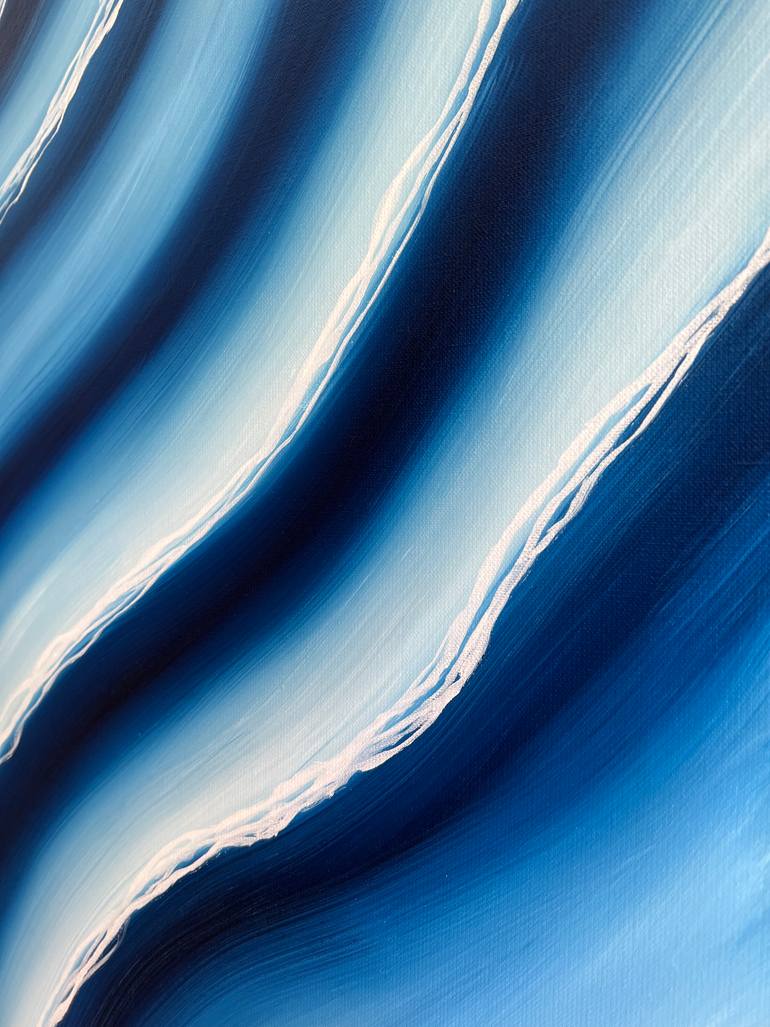 Original Abstract Expressionism Abstract Painting by Kristina Mallen
