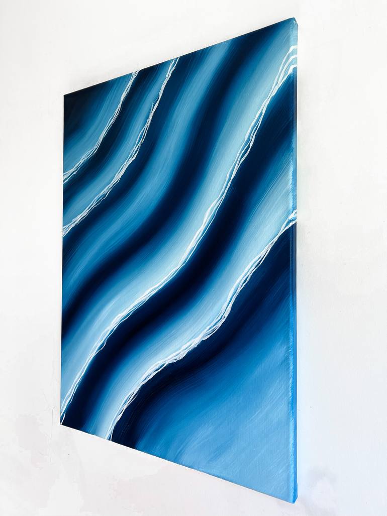 Original Abstract Expressionism Abstract Painting by Kristina Mallen